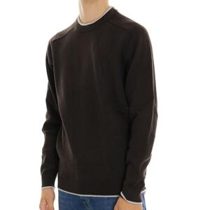MAGLIA CONTRASTI SEINSE MARRONE